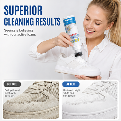 Rinse-Free Foam Cleaner with Built-In Brush