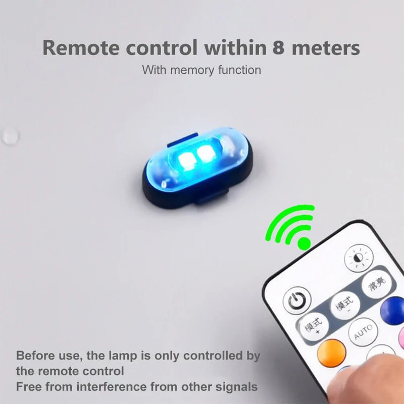 🔥50% OFF 8 Colors Wireless Led Lights with Remote