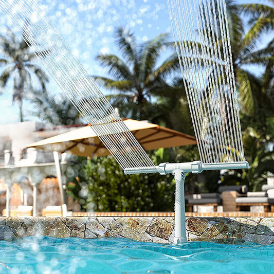 ⛲Adjustable Swimming Pool Fountain Nozzle, Pool Water Spray Decor Accessory💧