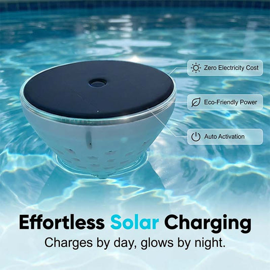 ☀️Solar Floating Pool Light with Fish Projection🌊