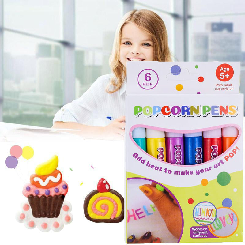 🎄Christmas Sale 50% OFF - DIY Bubble Popcorn Drawing Pens🔥Buy 3 Pay 2