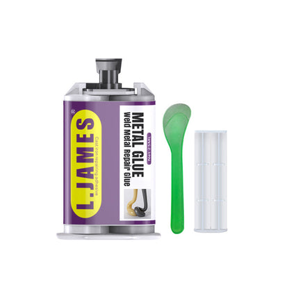 🔥Hot Sale 50% OFF🔥 Metal Weld Repair Glue – 2-Part Epoxy, Waterproof, Heat-Resistant, Drillable 🔧