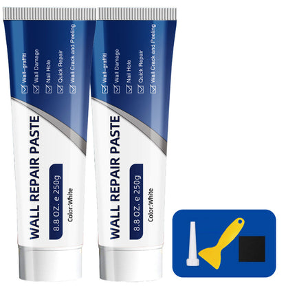 🛠️ Waterproof Wall Repair Paste — Fills Cracks & Chips, Smooth White Finish