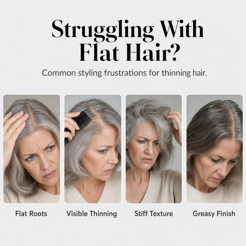 ⏳🔥LIMITED-TIME 50% OFF! ⏰🌟Peach-scented Volumizing & Setting Spray—for lightweight, bouncy hair and long-lasting hold.🍑💇‍♀️