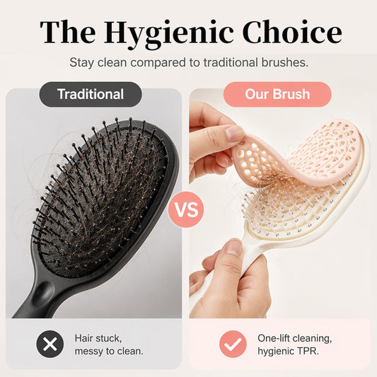 ✨Women's Detachable Self Cleaning Vented Hairbrush