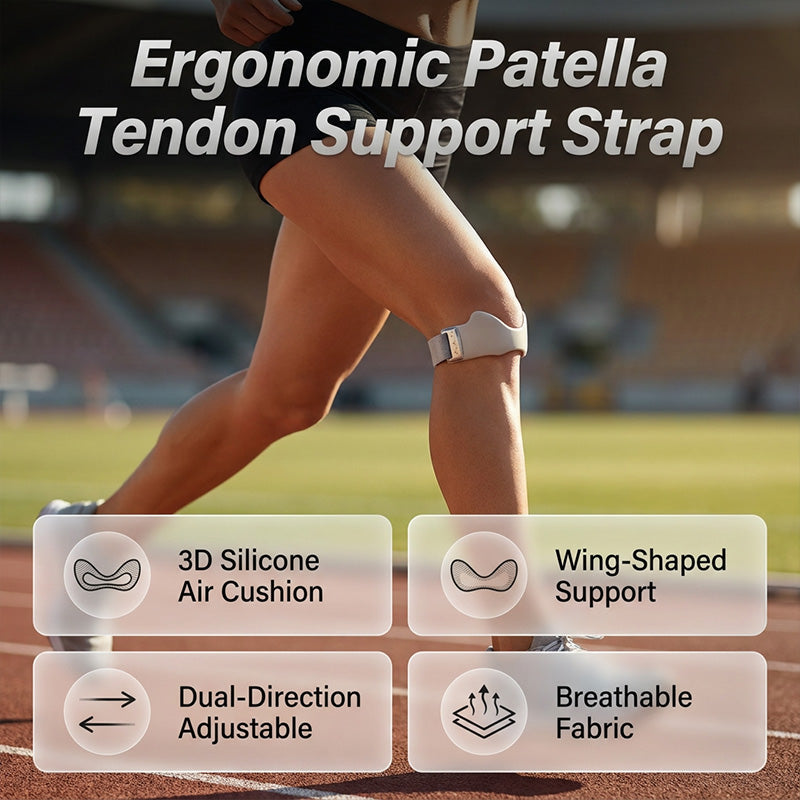 🦵Adjustable Patella Tendon Support Strap ✅Knee Pain Relief Brace For Running Sports