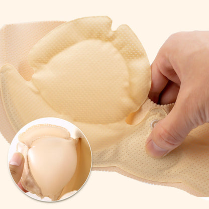 Women Invisible Strapless Bra with Inflatable Cup