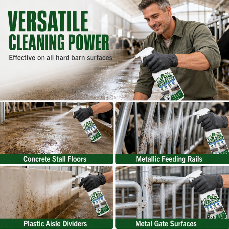 Barn Stain Remover Spray | Professional‑Strength for Farm & Barn Surfaces