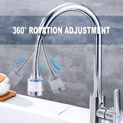 🚰 360° Faucet Filter Nozzle | Flexible Sink Rinse