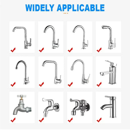 🚰 360° Faucet Filter Nozzle | Flexible Sink Rinse
