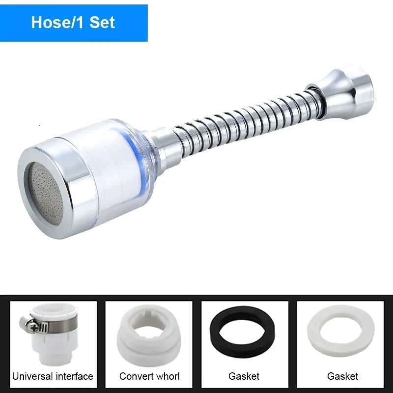 🚰 360° Faucet Filter Nozzle | Flexible Sink Rinse