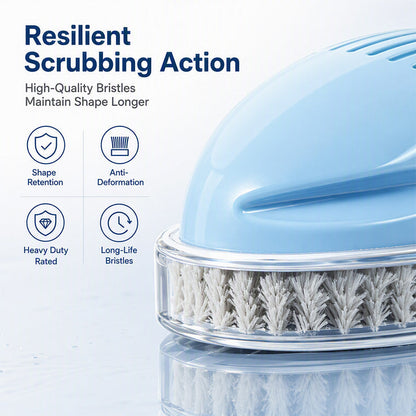 🧽50% OFF NOW ! 🧼Kitchen Oil Cleaning Brush with Built-in Soap Dispenser – Non-Slip Deep Clean Scrub Brush for Stove Dish Pot Household Kitchen Use