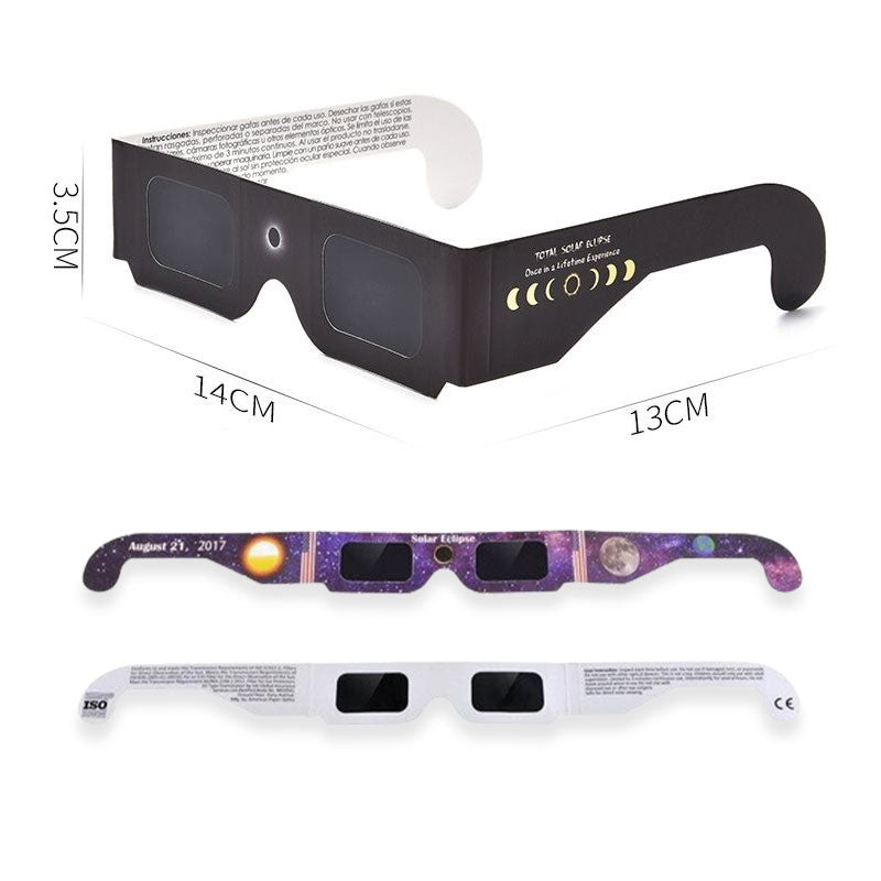 Now on Sale! 🔥ISO-Certified Solar Eclipse Glasses – Safe Direct Sun Viewing Design