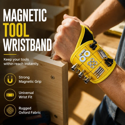 🧲Magnetic Wristband for Holding Screws ✨Hands‑Free Tool Wrist Holder For Repair Work