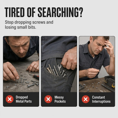 🧲Magnetic Wristband for Holding Screws ✨Hands‑Free Tool Wrist Holder For Repair Work