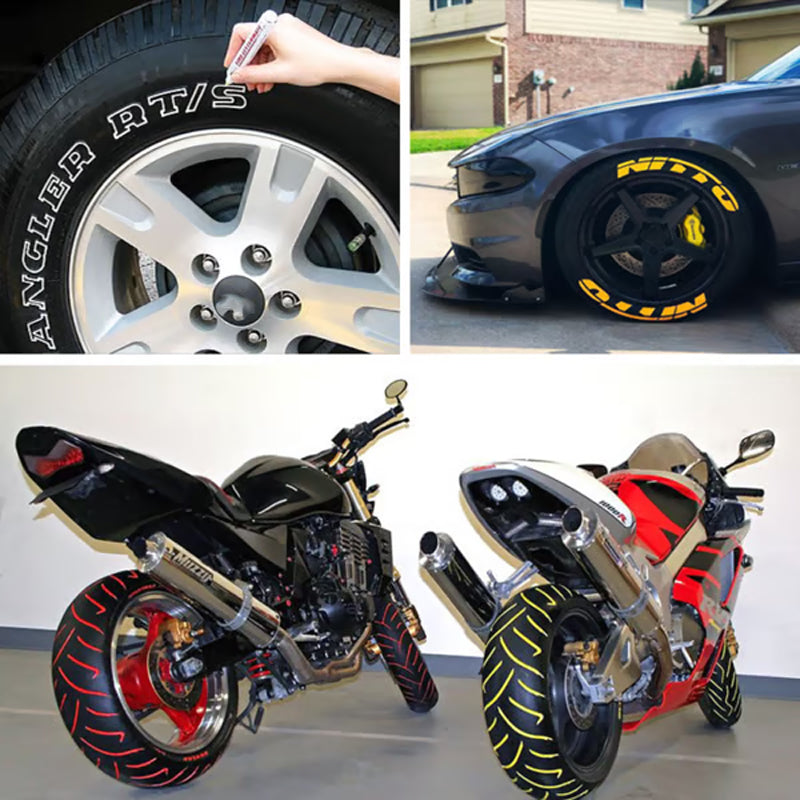 Oil-Based Waterproof Tire Paint Marker