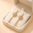 📢📢50% OFF !! ⏰ 2026 Sale — Over 29,500 Sold!💖 Statement Heart Tassel Earrings