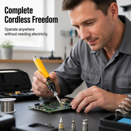 ✨ Cordless Butane Soldering Iron Pen: 3-in-1 Multi Tool, 1300°C Max Heat, Rapid Heating, Portable for Precision Soldering & Cutting
