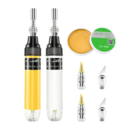 ✨ Cordless Butane Soldering Iron Pen: 3-in-1 Multi Tool, 1300°C Max Heat, Rapid Heating, Portable for Precision Soldering & Cutting