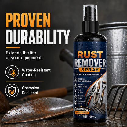 🔥Hot Sale 50% OFF🔥 Rust Remover Spray for Metal – Helps Dissolve Rust, 100ml, for Iron & Steel 🔧