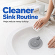 Silicone Floor Drain Cover Hair Catcher for Bathroom & Kitchen