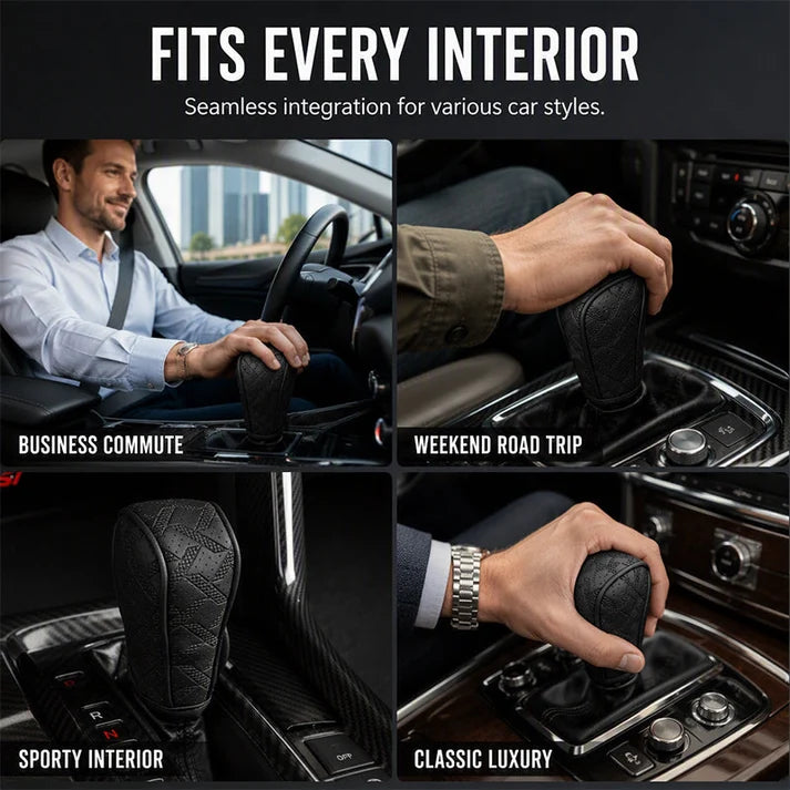 📢📢50% OFF !! ⏰Breathable Universal Car Gear Shift Knob Cover