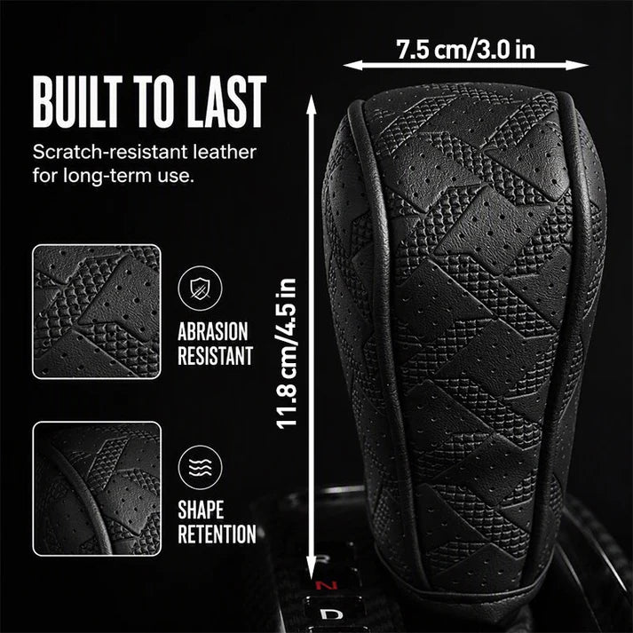 📢📢50% OFF !! ⏰Breathable Universal Car Gear Shift Knob Cover