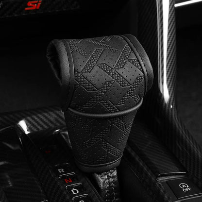 📢📢50% OFF !! ⏰Breathable Universal Car Gear Shift Knob Cover