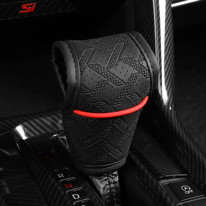 📢📢50% OFF !! ⏰Breathable Universal Car Gear Shift Knob Cover