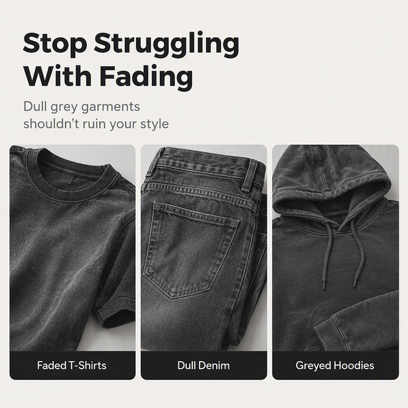Black Color Restoring Laundry Sheets