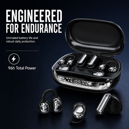 6‑in‑1 Wireless Sleep Earbuds with Charging Case😴 Soft comfy earbuds for sleep, music & call.