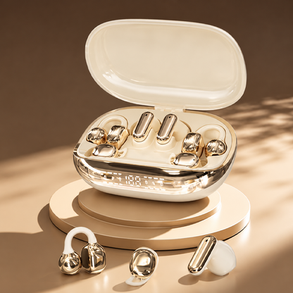 6‑in‑1 Wireless Sleep Earbuds with Charging Case😴 Soft comfy earbuds for sleep, music & call.