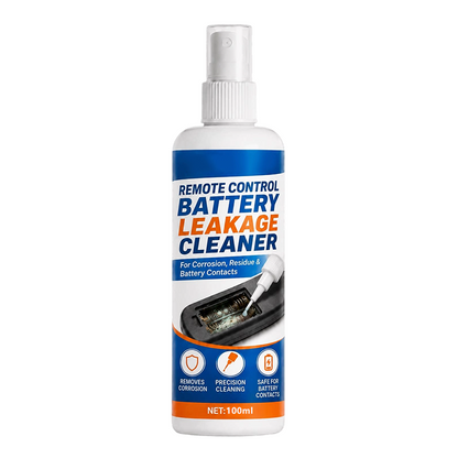 Portable Precision Electronic Contact Cleaner Spray – Battery Leakage Corrosion Remover, Restore Conductivity for Remote Controls, Toys & Household Electronic Battery Contacts