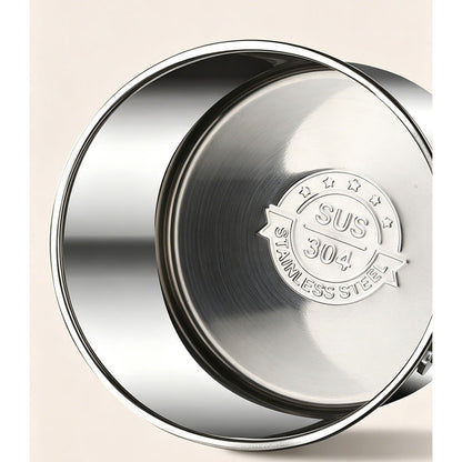 Multifunctional 304 Stainless Steel Frying Pot