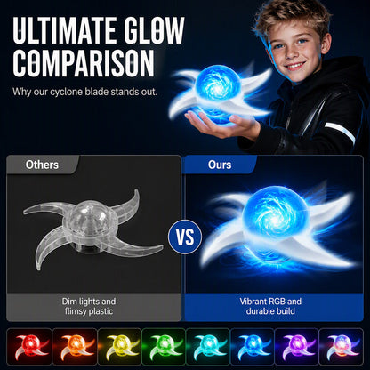 🌀 50% OFF NOW! 🌟 Glowing Cosplay Prop Shuriken – Spinning action, vibrant glow & lightweight – Perfect for cosplay, parties & collections ✨