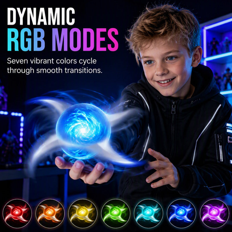 🌀 50% OFF NOW! 🌟 Glowing Cosplay Prop Shuriken – Spinning action, vibrant glow & lightweight – Perfect for cosplay, parties & collections ✨