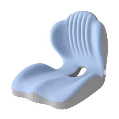 🪑Ergonomic Memory Foam Seat Cushion with Back Support – Stay Comfortable All Day, Perfect for Office, Car & Home ✨