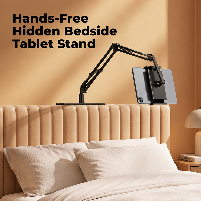 🎉 2026 Sale — Over 30 400 Sold!🛏️ Magnetic Tablet Stand with Hidden Mattress Base