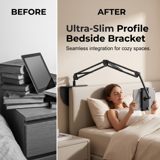🎉 2026 Sale — Over 30 400 Sold!🛏️ Magnetic Tablet Stand with Hidden Mattress Base