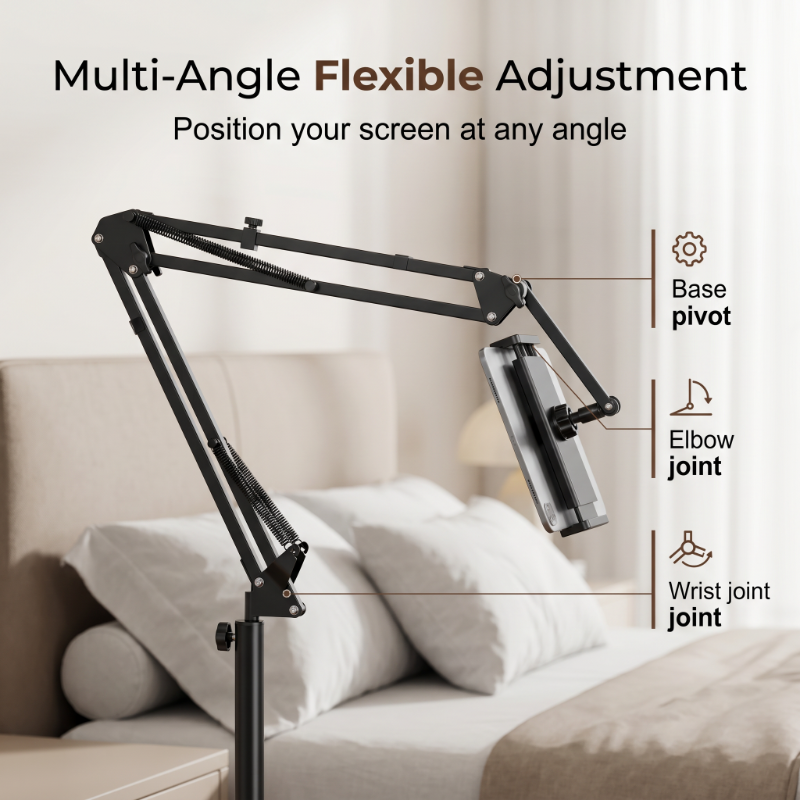 🎉 2026 Sale — Over 30 400 Sold!🛏️ Magnetic Tablet Stand with Hidden Mattress Base
