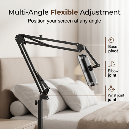 🎉 2026 Sale — Over 30 400 Sold!🛏️ Magnetic Tablet Stand with Hidden Mattress Base