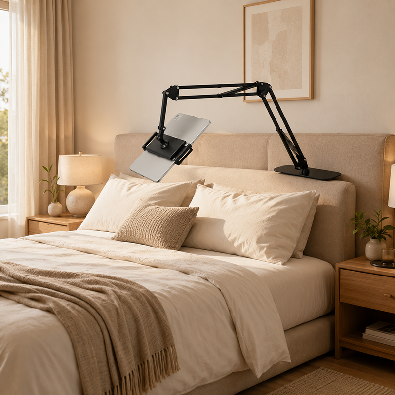 🎉 2026 Sale — Over 30 400 Sold!🛏️ Magnetic Tablet Stand with Hidden Mattress Base
