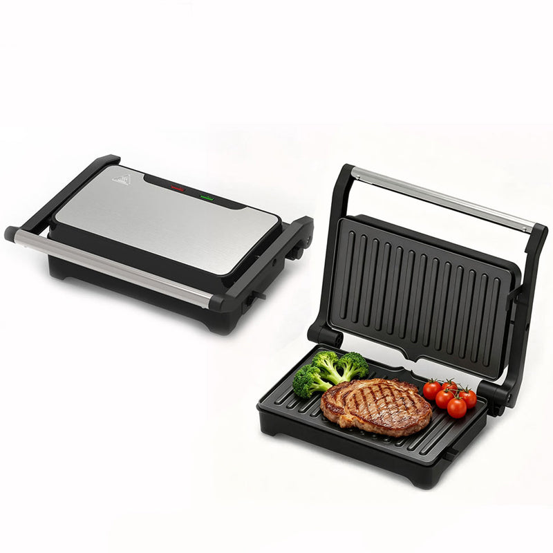 🔥Electric Sandwich Press and Panini Maker with 180-Degree Flat Grill