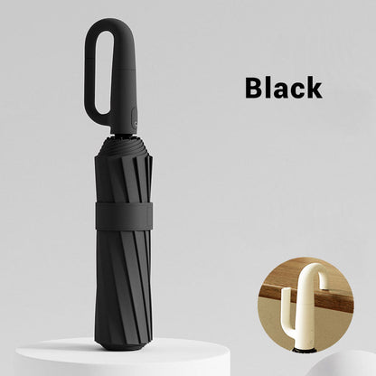 Reflective Safety Strip Ring Buckle Umbrella