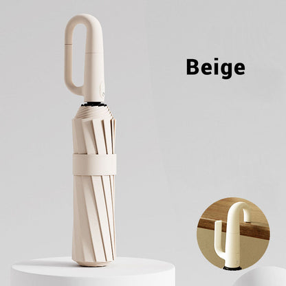 Reflective Safety Strip Ring Buckle Umbrella