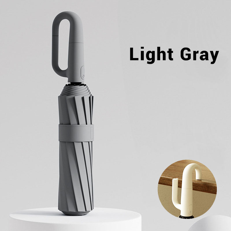 Reflective Safety Strip Ring Buckle Umbrella
