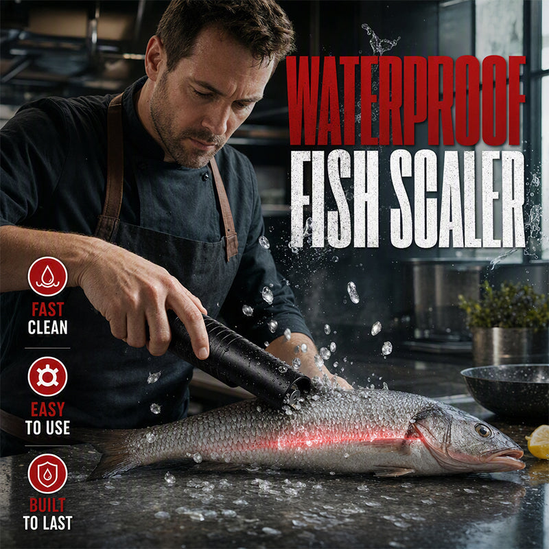 Electric Waterproof Fish Scaler Tool