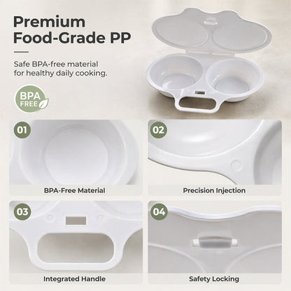 🍳 Instant Egg Steamer – Fast Breakfast, Less Cleanup