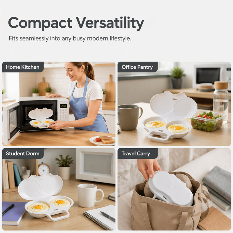 🍳 Instant Egg Steamer – Fast Breakfast, Less Cleanup