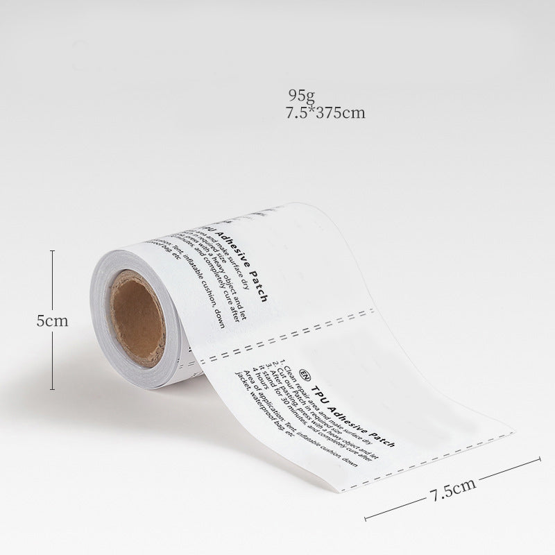 🛠️ Waterproof Clear TPU Repair Tape for Tents & Outdoor Gear
